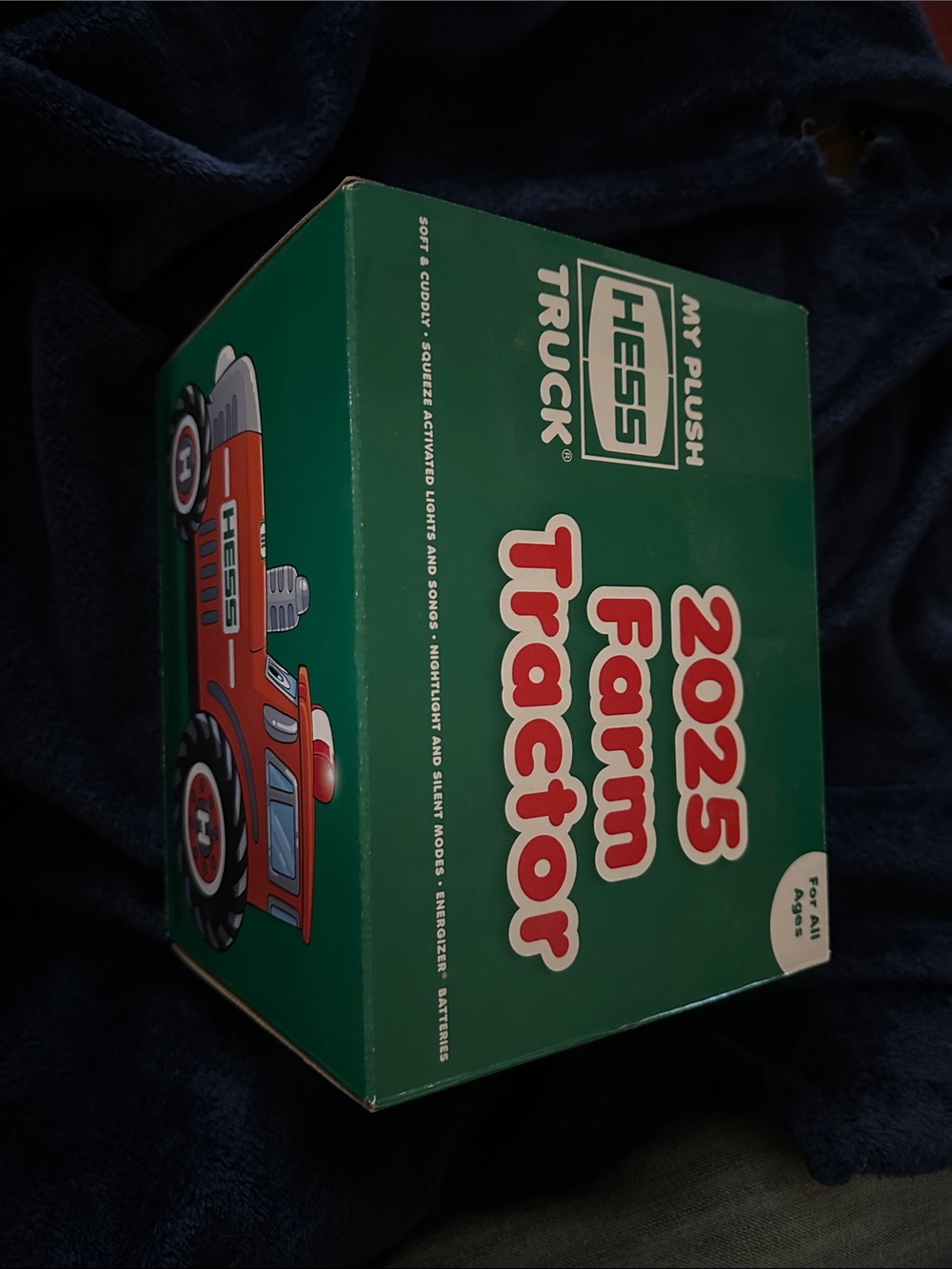 Hess 2025 Farm Tractor Plush